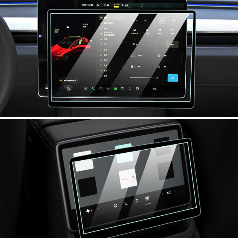 Tesla Model 3 Highland/Model Y Juniper Tempered Glass Screen Protector