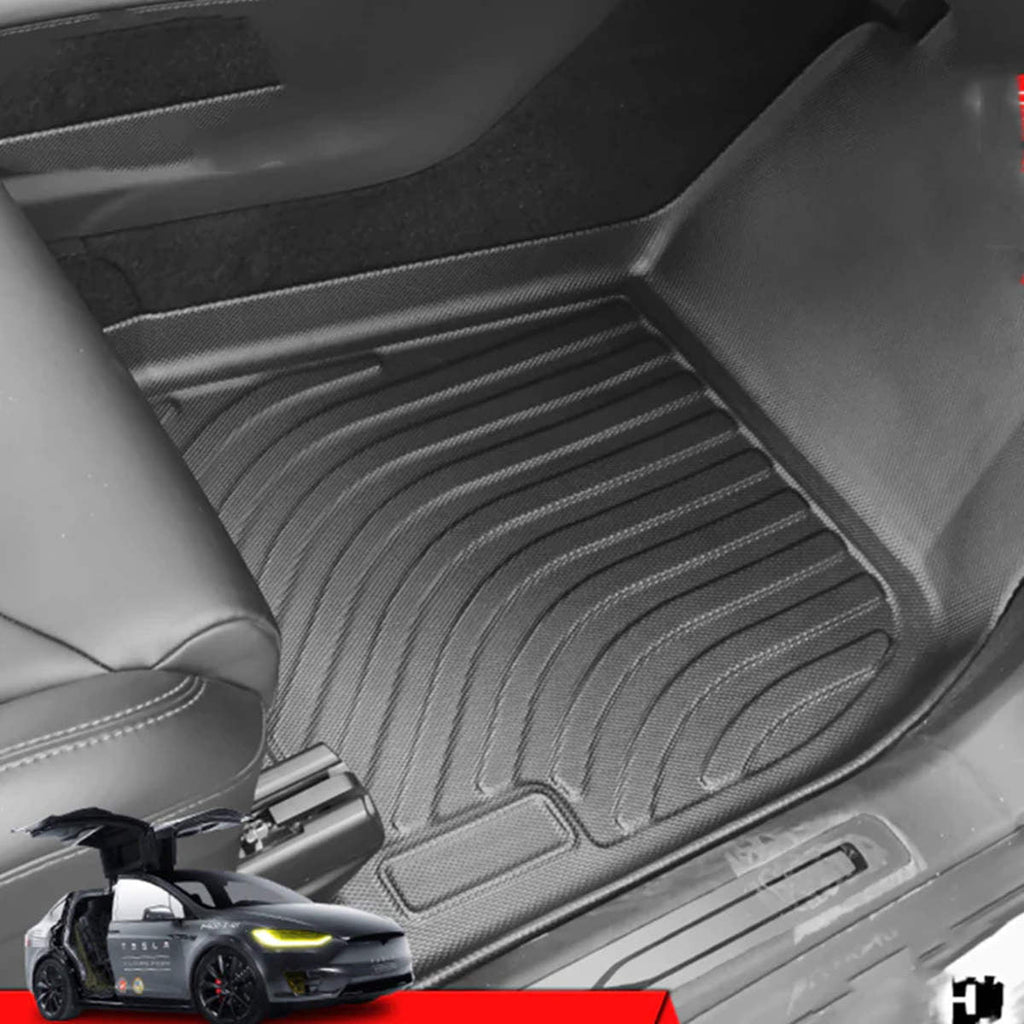 Tesla Model X Floor Mats 7 Seater (2017.8.23-2020)