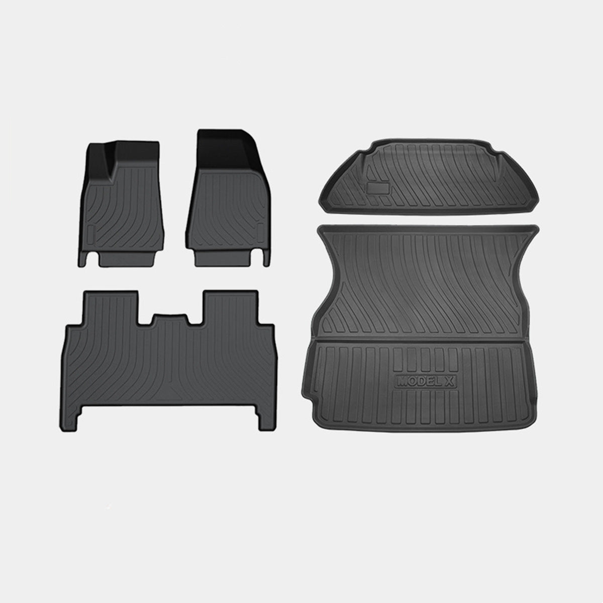 Tesla Model X Floor Mats for 5 Seats (2016-2020)