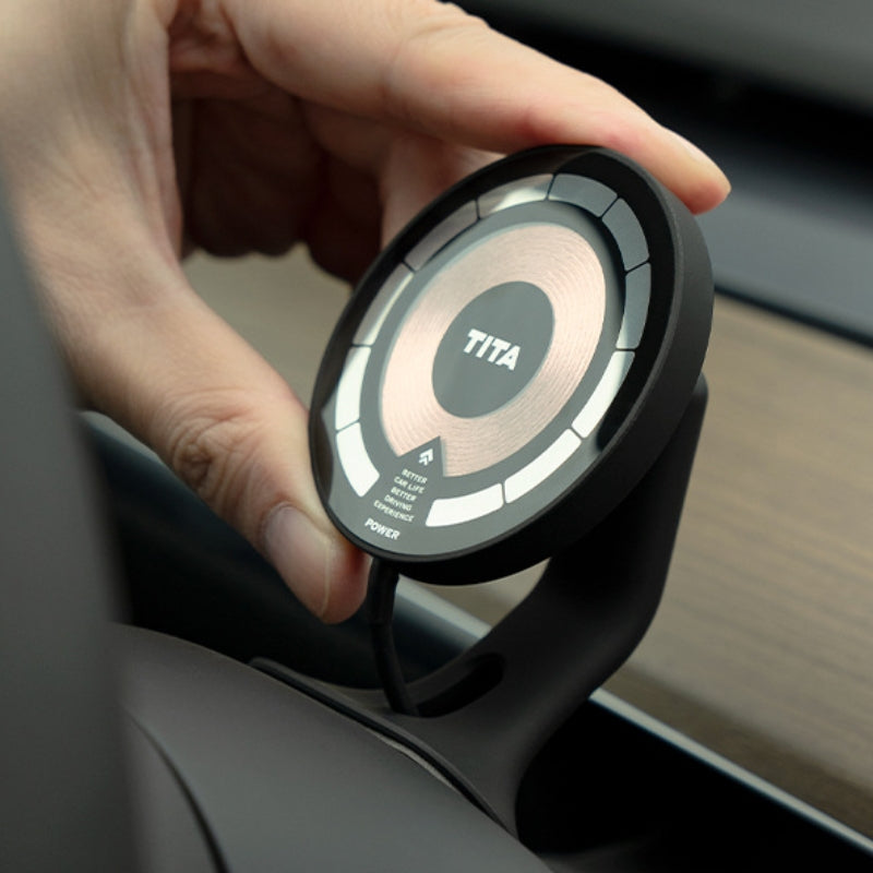 TITA Magnetic Phone Charger Holder for Tesla Model 3/Y