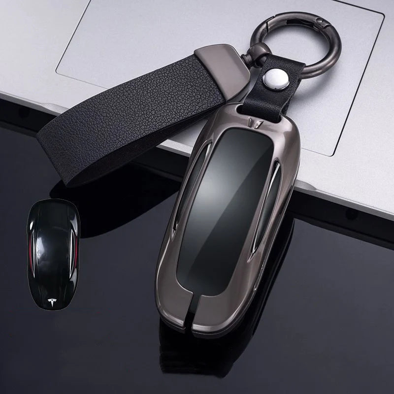 Retro Key Cover for Tesla Models S/3/X/Y